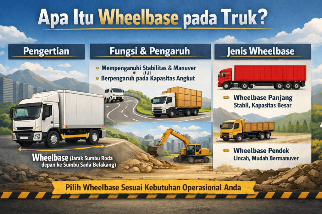 apa itu wheelbase pada truk