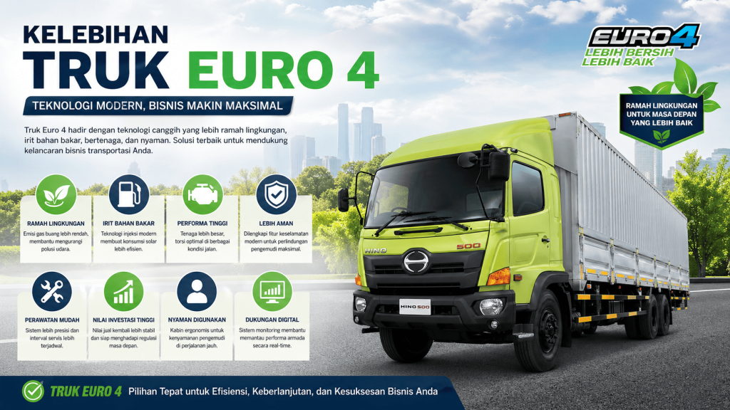 Kelebihan truk Euro 4